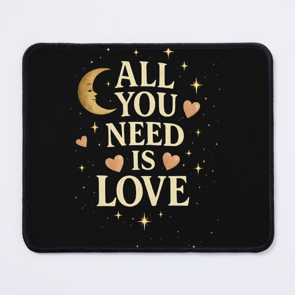 Item preview, Lunar love under a starry sky designed and sold by Side Quest Co..