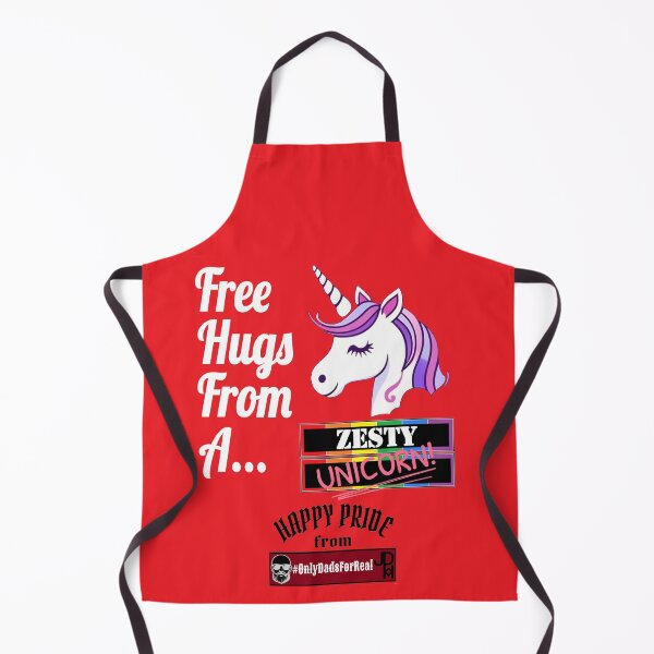Item preview, Free Hugs Zesty Unicorn (Red) *More Colors Available in Collection designed and sold by OnlyDadsForReal.