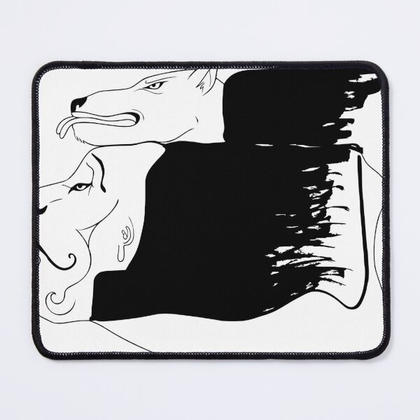 Item preview, Surrealist Duet of a Dog above Dalì designed and sold by BarnBurns.