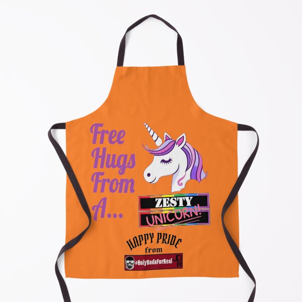 Item preview, Free Hugs Zesty Unicorn (Orange) *More Colors Available in Collection designed and sold by OnlyDadsForReal.