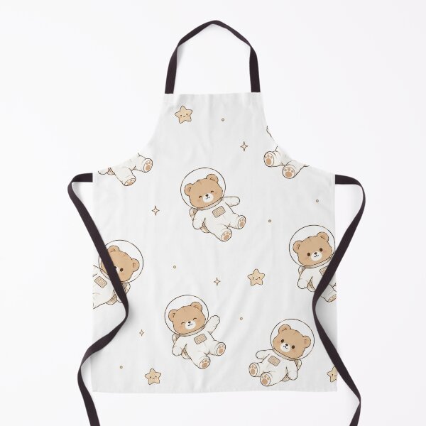 Item preview, Cozy Kawaii Space Bear Astronaut Seamless Pattern designed and sold by Seculinator.