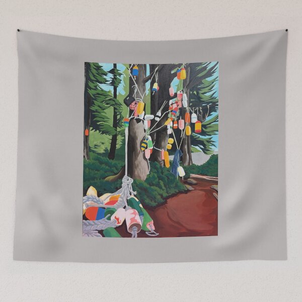 Item preview, West Coast Trail Bouys in the Trees designed and sold by HBOriginalsArt.