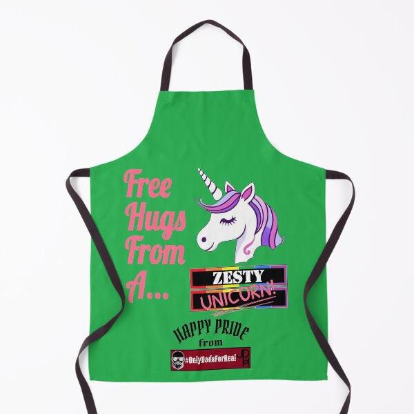 Item preview, Free Hugs Zesty Unicorn (Green) *More Colors Available in Collection designed and sold by OnlyDadsForReal.