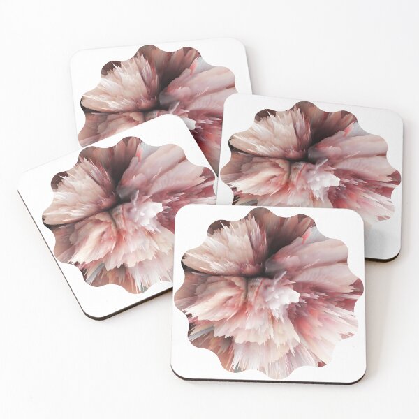 Item preview, Love Burst Soft Pink Abstract Energy designed and sold by LekkieStudioArt.