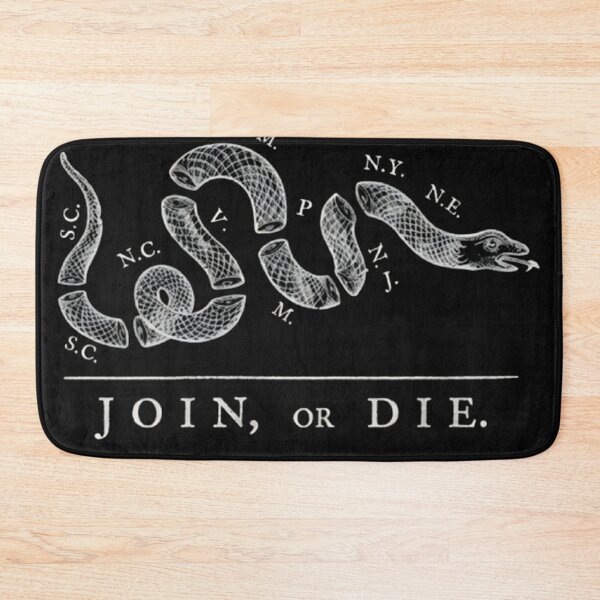 Item preview, Vintage 1776 Join Or Die Benjamin Franklin 4th of July T-Shirt designed and sold by DarkOriginArts.