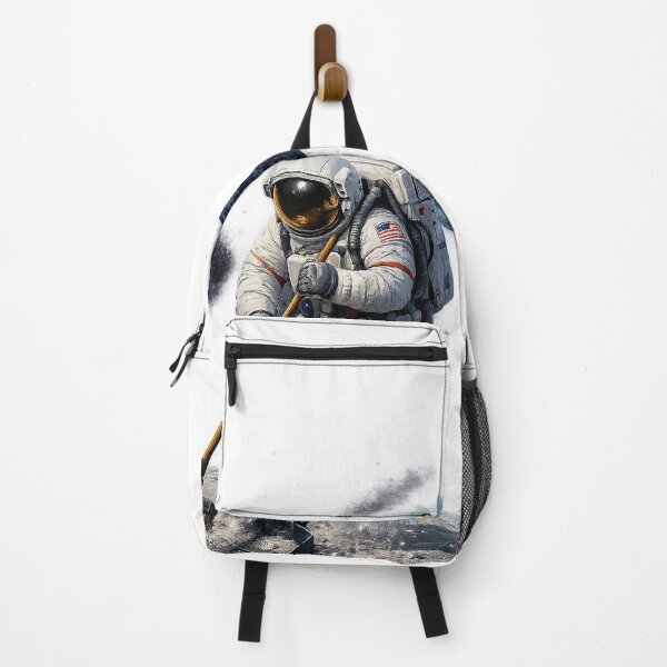 Item preview, Astronaut sweeping the moon designed and sold by -ADRIAV-.