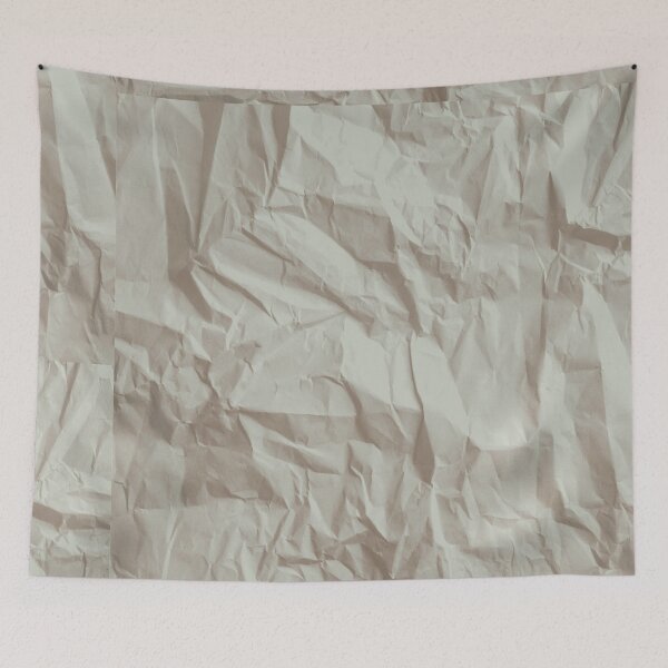Item preview, Aesthetic Crumpled Paper Texture Pattern designed and sold by L&L.