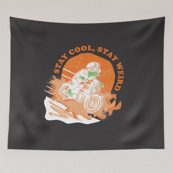 Item preview, Motorcycle Lover (Stay Cool, Stay Weird) designed and sold by beboplab.