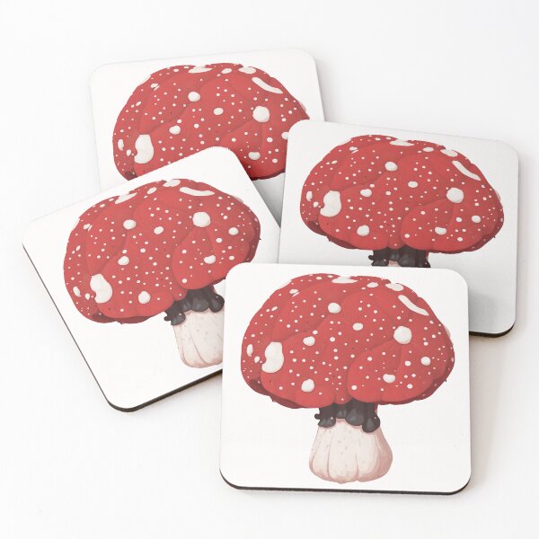 Item preview, Red Fly Agaric Mushroom - Fantasy Forest Illustration designed and sold by mrshadow113.