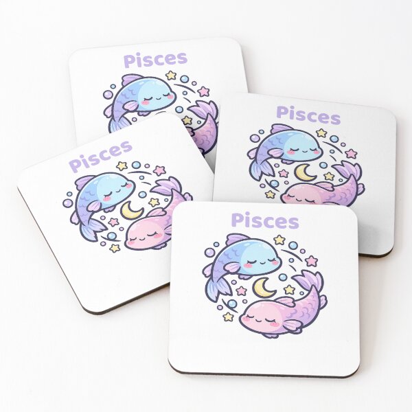 Item preview, Cute Pisces Zodiac Fish Kawaii Astrology designed and sold by creativiteemom.