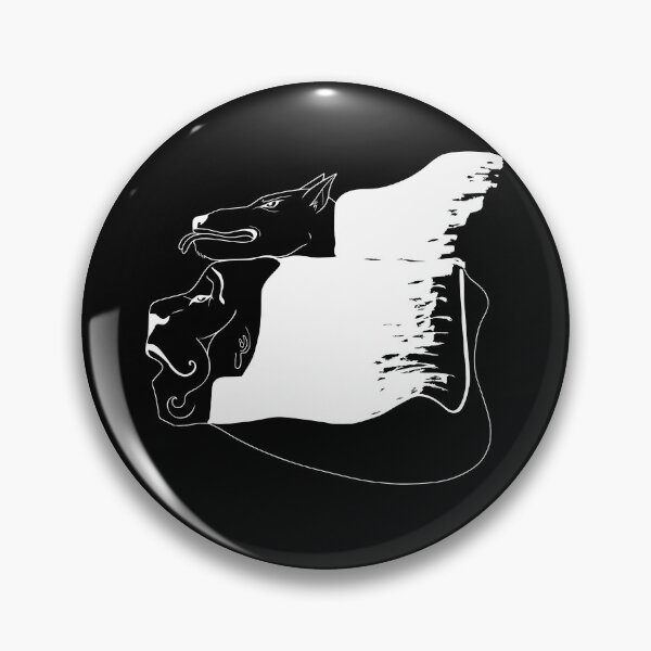 Item preview, Surrealist Duet of a Dog above Dalì - Dark Version designed and sold by BarnBurns.