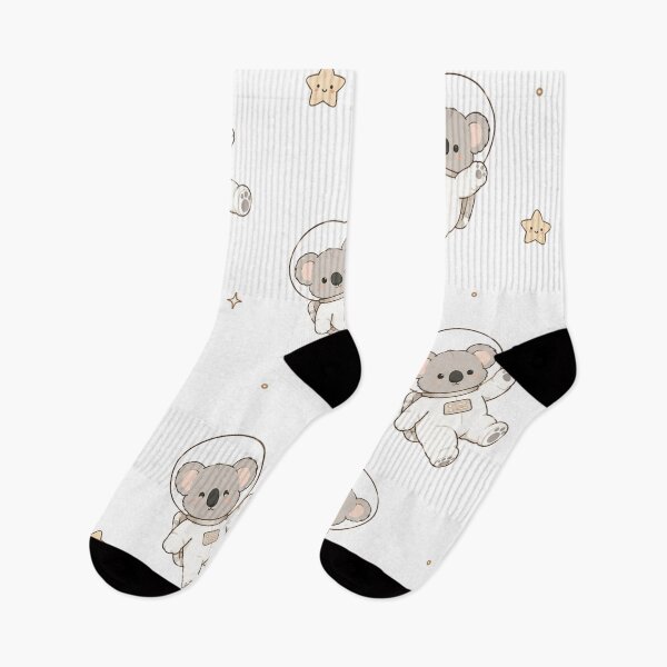 Item preview, Cozy Kawaii Space Koala Astronaut Seamless Pattern designed and sold by Seculinator.
