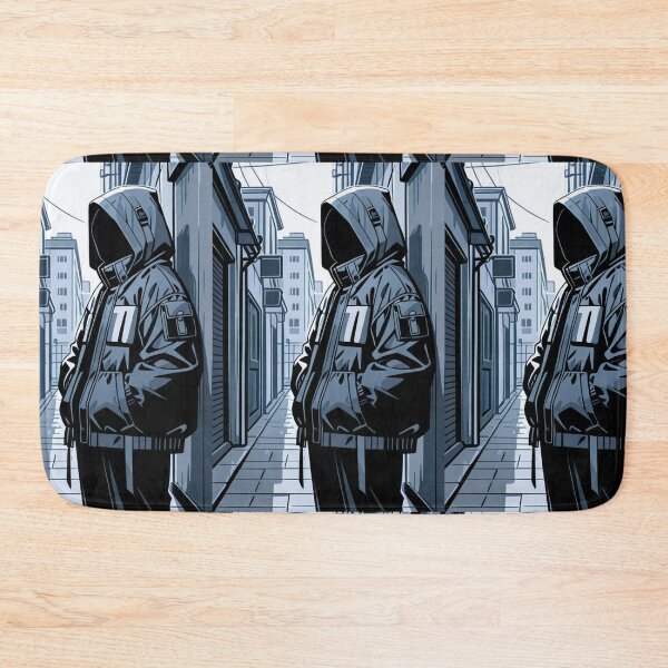 Item preview, Fashion - silhouet man parka hood designed and sold by AnimeShin.