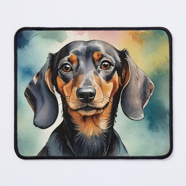 Item preview, Dachshund Watercolor Dog Art designed and sold by MaverlyShop.
