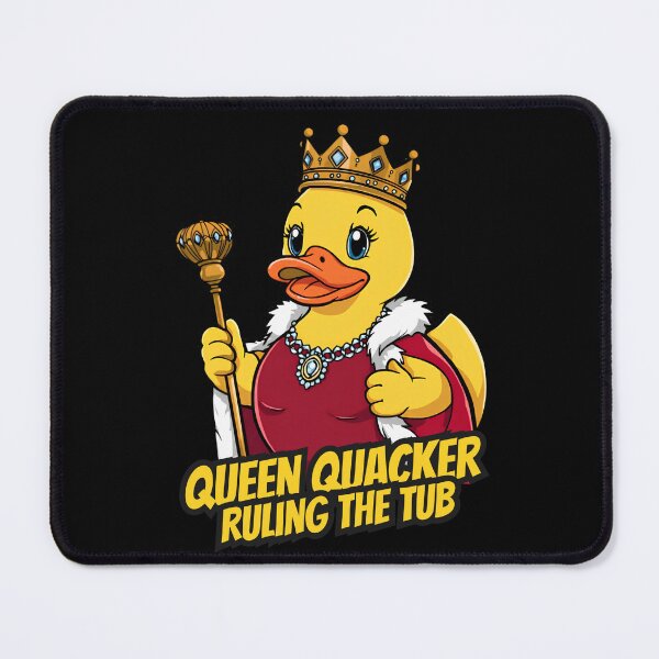 Item preview, Queen Quacker – Ruling the Tub designed and sold by RubberQuack.