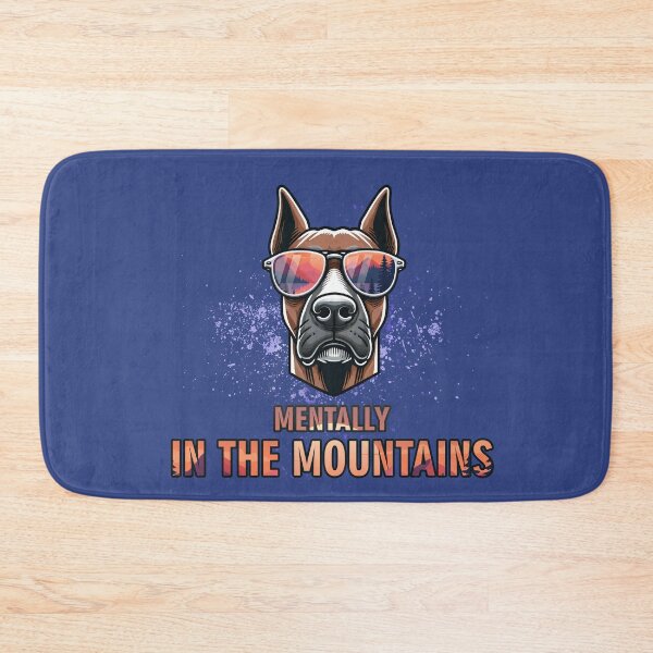 Item preview, Mentally In The Mountains - Funny Hiking Dog designed and sold by GraphicComet.