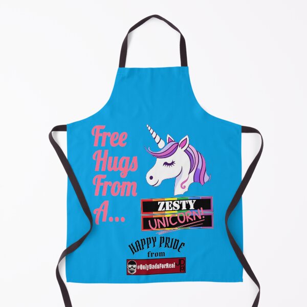 Item preview, Free Hugs Zesty Unicorn (Blue) *More Colors Available in Collection designed and sold by OnlyDadsForReal.