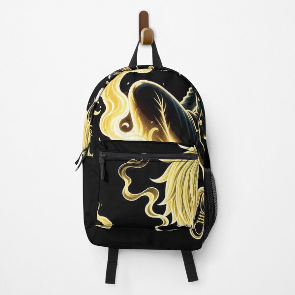 Item preview, The Fiery Black Leg Chef - Glowing Gold Neon Silhouette designed and sold by GomuStyles.