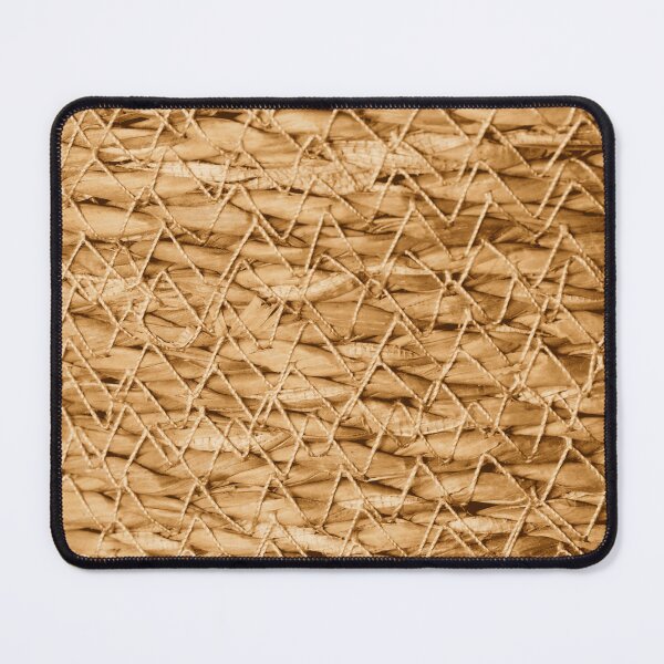 Item preview, Rustic Woven Straw Texture with Gold Wire Mesh Pattern designed and sold by L&L.