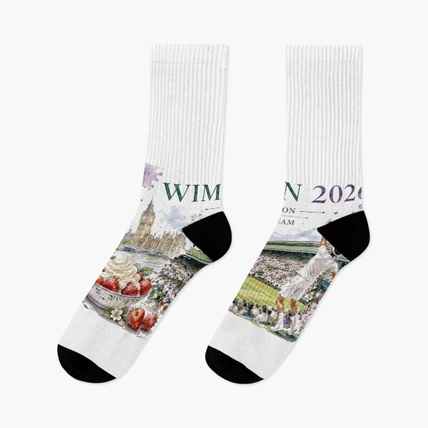 Item preview, Wimbledon 2026 Watercolor, Strawberries and Cream Tennis Mug, London Summer Tennis Cup designed and sold by emaga.