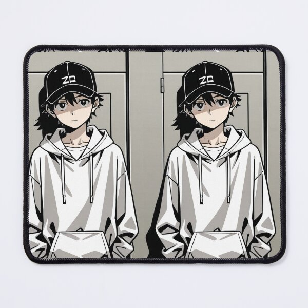 Item preview, Fashion - silhouet man white hoodie designed and sold by AnimeShin.