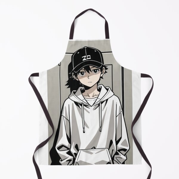 Item preview, Fashion - silhouet man white hoodie designed and sold by AnimeShin.