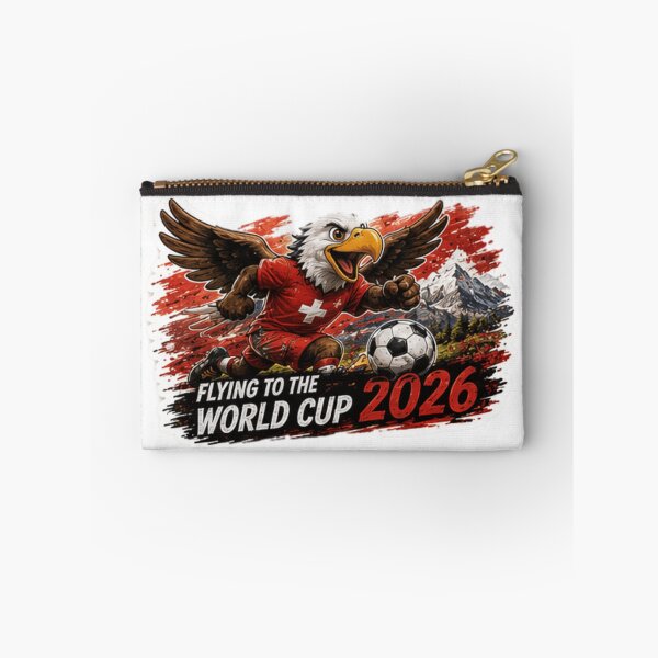 Item preview, Switzerland Flying to World Cup 2026 designed and sold by Pixanova.