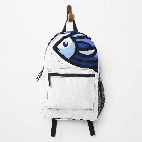 Item preview, Cool Blue Fish | Minimal Aesthetic Fish Sticker | Clean Ocean Vibe Design designed and sold by inkfusionhub99.