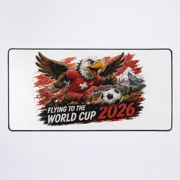 Item preview, Switzerland Flying to World Cup 2026 designed and sold by Pixanova.