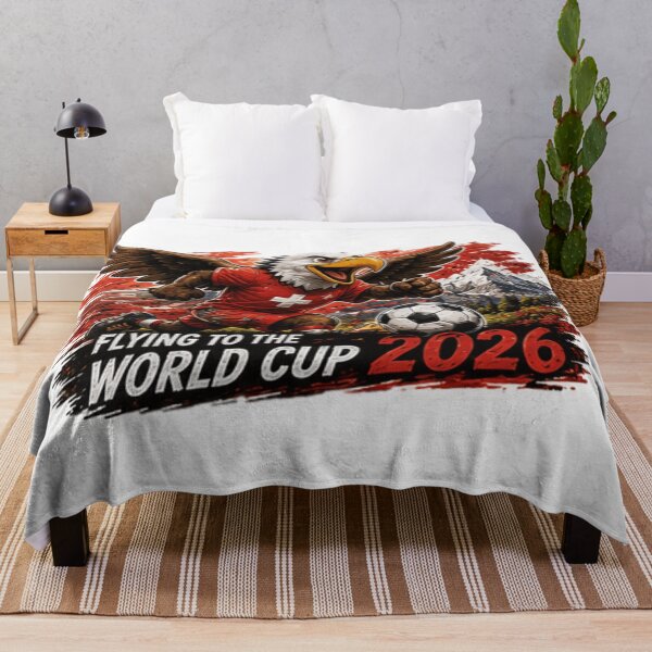 Item preview, Switzerland Flying to World Cup 2026 designed and sold by Pixanova.