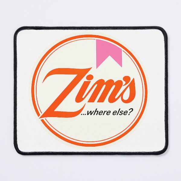 Item preview, Zim's "...Where Else?" Vintage Restaurant Logo designed and sold by PIXEL POP DESIGNS - Beyond the Norm!.