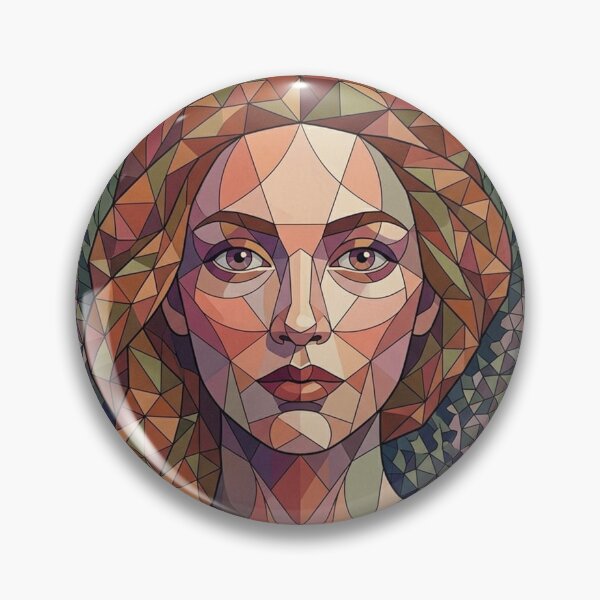 Item preview, Geometric portrait designed and sold by snoWorkshop.