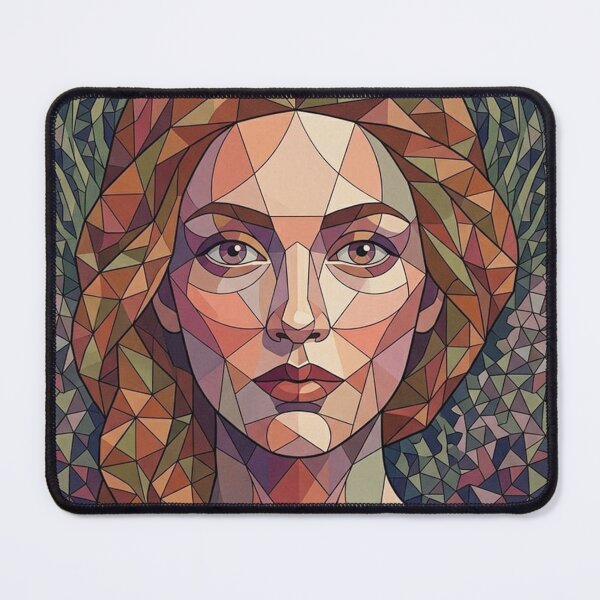 Item preview, Geometric portrait designed and sold by snoWorkshop.