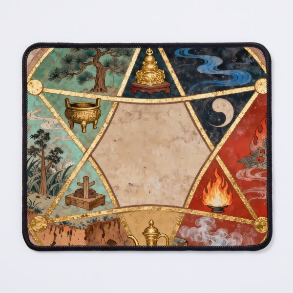 Item preview, The Golden Vessel — Five Elements, One Completion designed and sold by Studio Lumière Zeit.