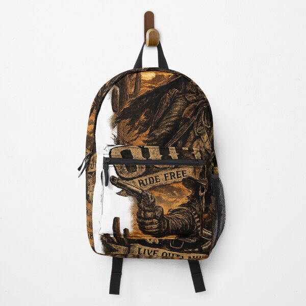 Item preview, Desert Outlaw Skull – Vintage Western Skeleton Design designed and sold by UrbanPrintVibes.
