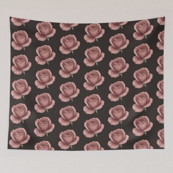 Item preview, Vintage Aesthetic Blooming Rose Botanical Illustration designed and sold by AgingeR.