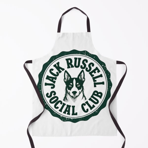 Item preview, Jack Russell Social Club Stamp with Dog Head designed and sold by Prints by Mat.