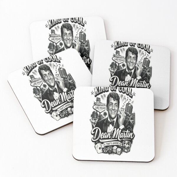 Item preview, Dean Martin King of Cool Vintage Tribute designed and sold by CatLovers Studio.