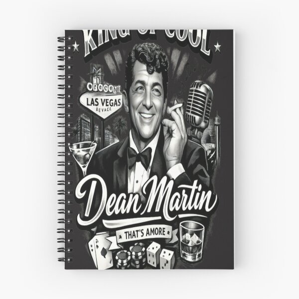Item preview, Dean Martin King of Cool Vintage Tribute designed and sold by CatLovers Studio.