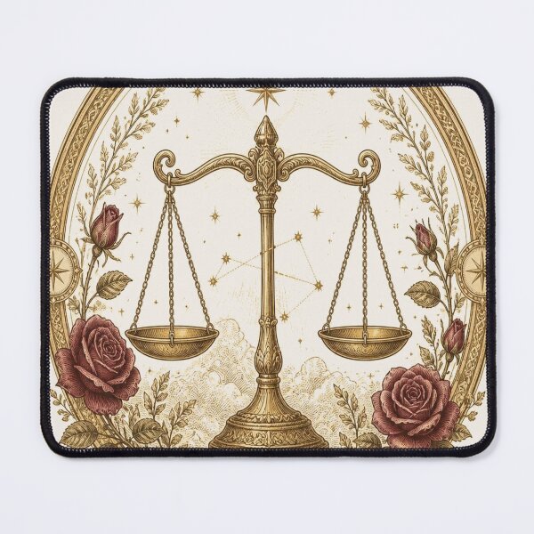Item preview, Libra Zodiac Vintage T-Shirt – Elegant Astrology Gift for Women designed and sold by SunnyDesign82.