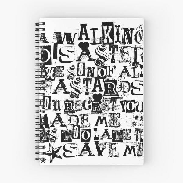 Item preview, Walking Disaster - Alternative Grunge Typography Design designed and sold by Darkmosfear.
