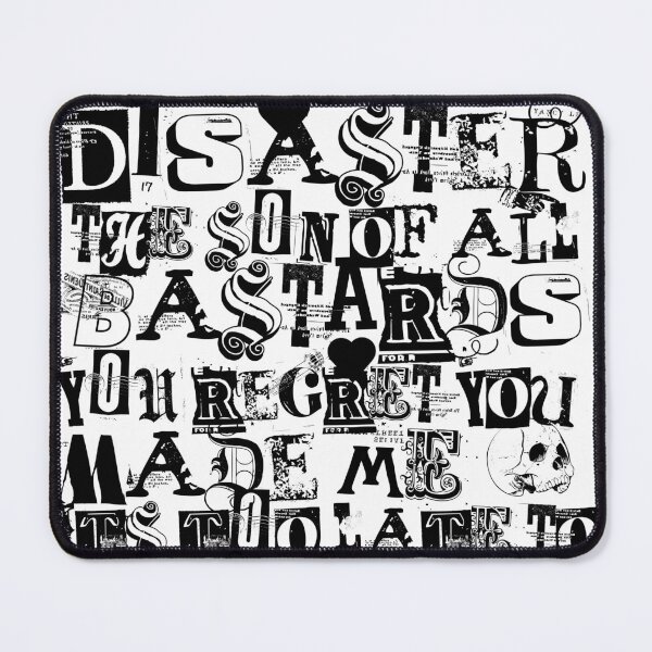 Item preview, Walking Disaster - Alternative Grunge Typography Design designed and sold by Darkmosfear.