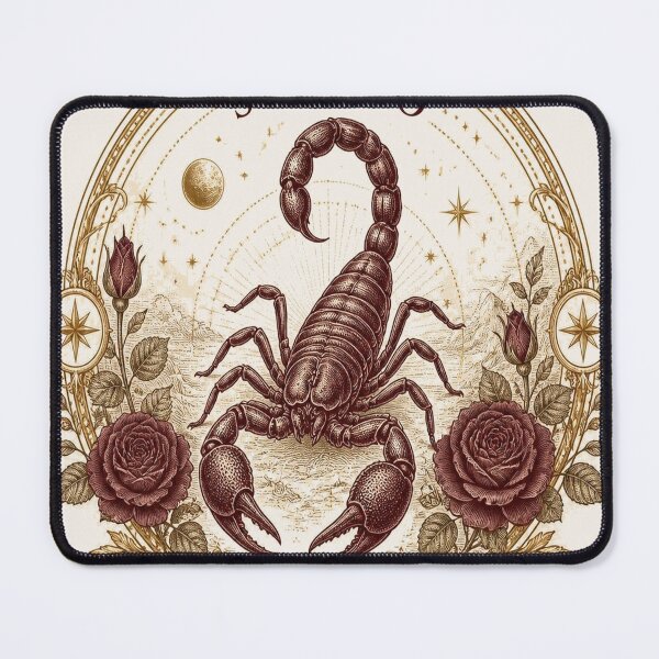 Item preview, Scorpio Zodiac Vintage T-Shirt – Elegant Astrology Gift for Women designed and sold by SunnyDesign82.
