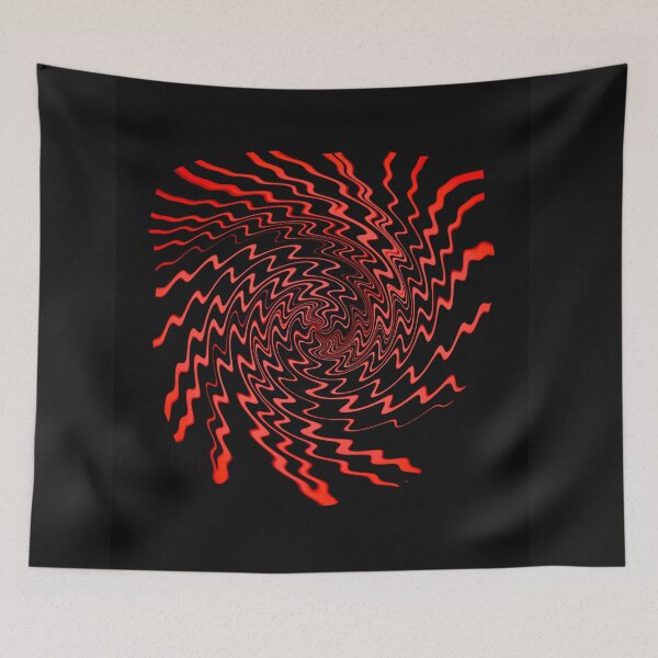 Item preview, Red Spiral Illusion designed and sold by Elaine M Hayward .