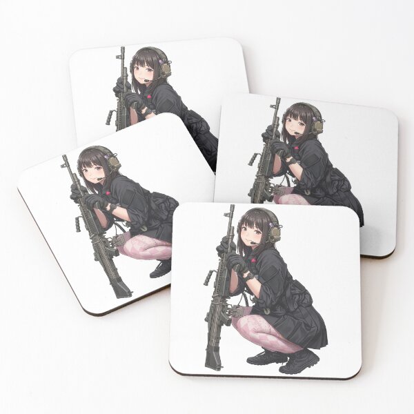 Item preview, Tactical School Girl - Anime Special Ops designed and sold by RAWLIFEGRAPHIC.