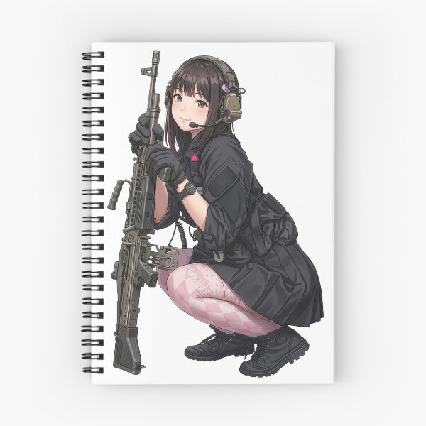 Item preview, Tactical School Girl - Anime Special Ops designed and sold by RAWLIFEGRAPHIC.