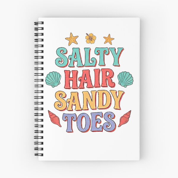 Item preview, Salty Hair Sandy Toes Retro Beach Summer Design designed and sold by ShopVelona.