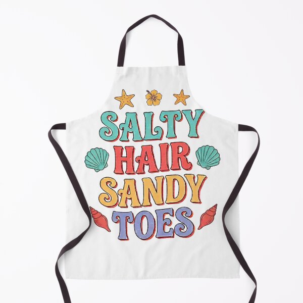 Item preview, Salty Hair Sandy Toes Retro Beach Summer Design designed and sold by ShopVelona.