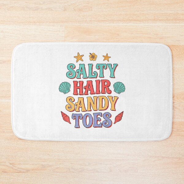 Item preview, Salty Hair Sandy Toes Retro Beach Summer Design designed and sold by ShopVelona.