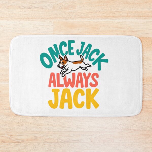Artikelvorschau, Once Jack Always Jack – Rennender Jack Russell Terrier entworfen und verkauft von Prints by Mat.